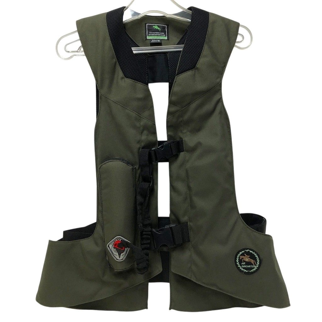 乗馬用エアバック ベスト hit-air ヒットエアー 2XL-4XL カーキ - メルカリ