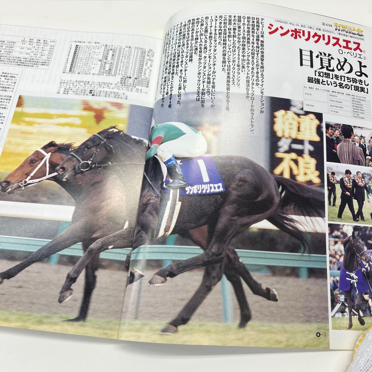 週刊ギャロップ　2002年　全巻 週刊ギャロップ Gallop 臨時増刊 JRA重賞年鑑 2002年 永久保存版 豪華