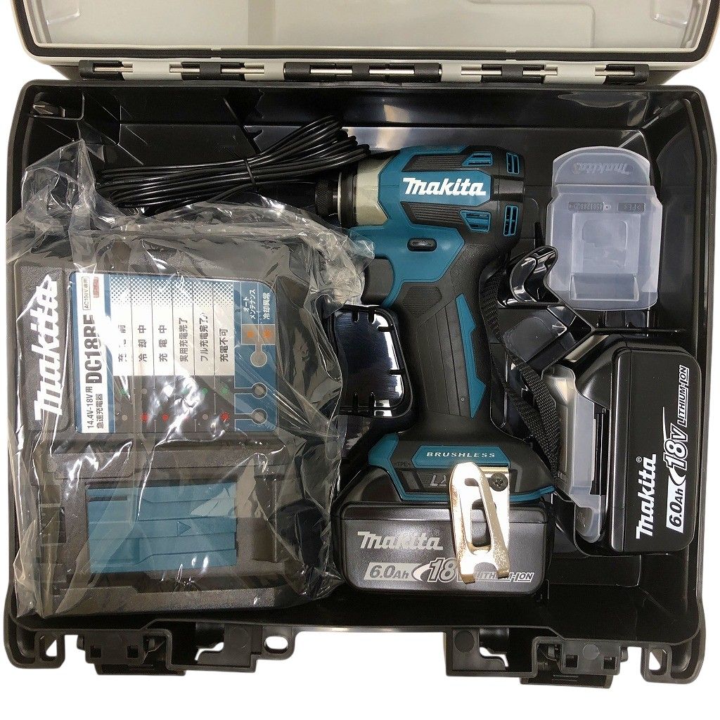 マキタ 充電式インパクトドライバ 18 V 6.0 Ah