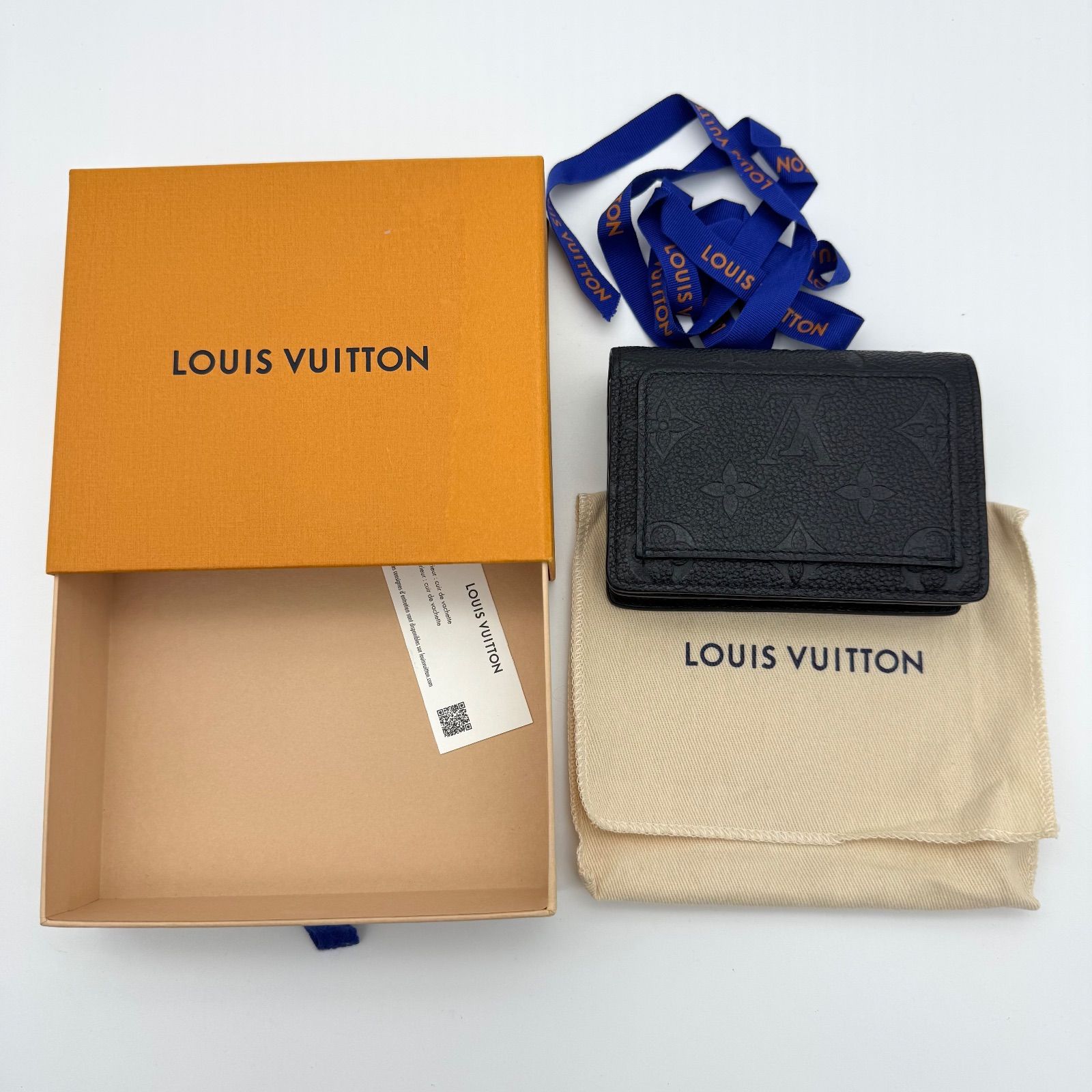 箱付き】ルイヴィトン LOUIS VUITTON 折財布 ポルトフォイユ クレア