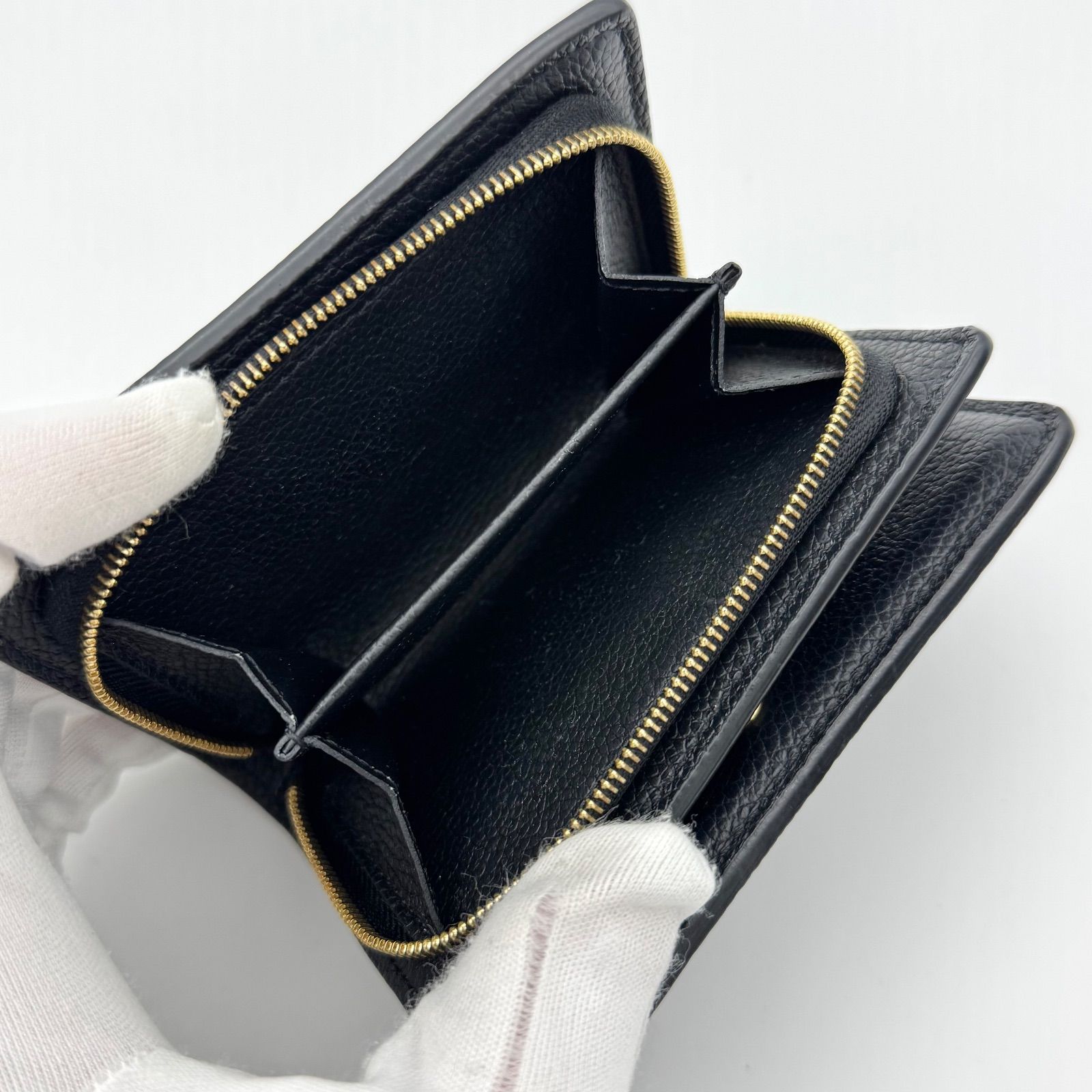 箱付き】ルイヴィトン LOUIS VUITTON 折財布 ポルトフォイユ クレア