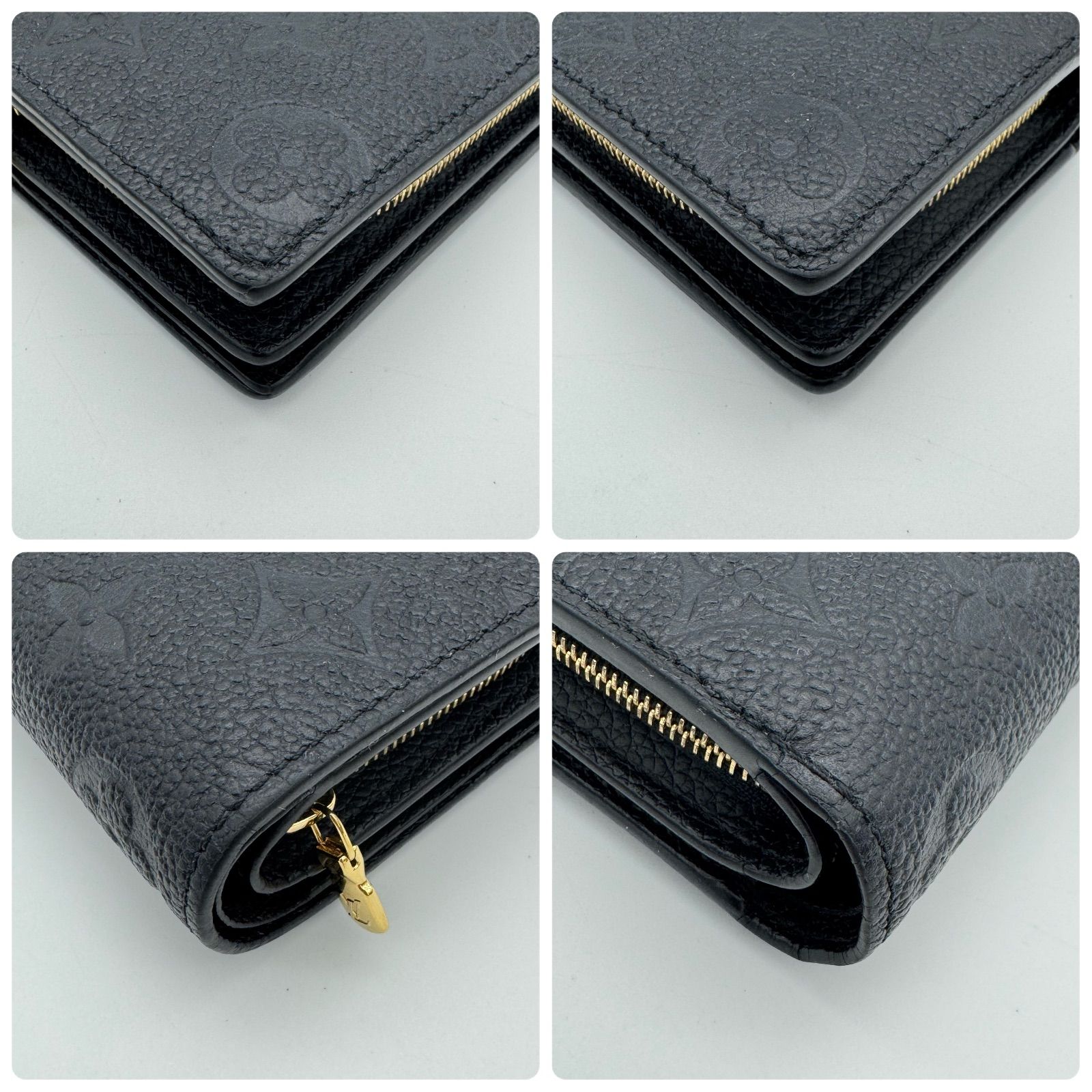 箱付き】ルイヴィトン LOUIS VUITTON 折財布 ポルトフォイユ クレア