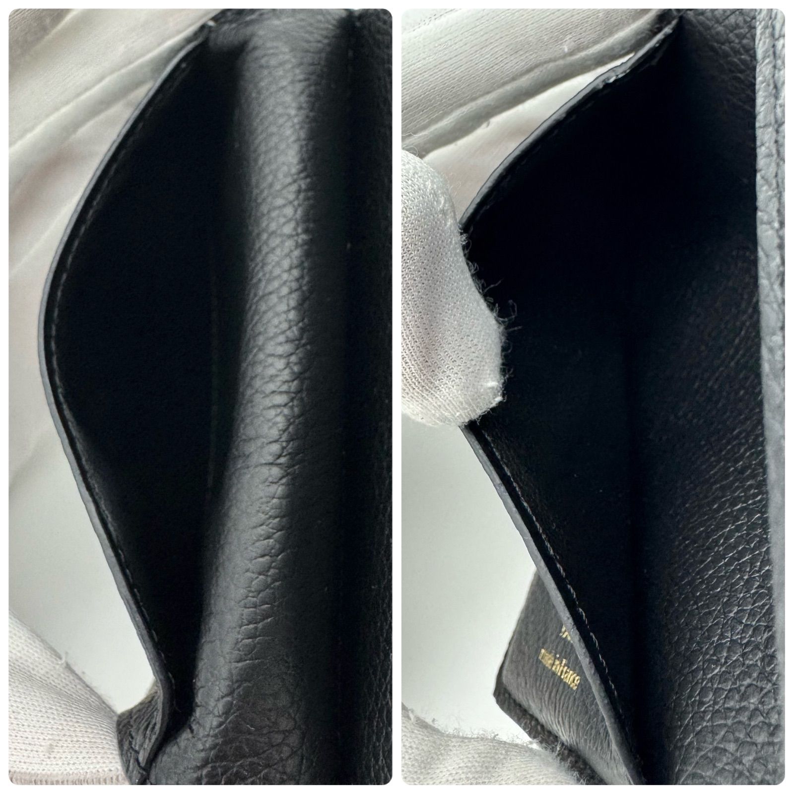 箱付き】ルイヴィトン LOUIS VUITTON 折財布 ポルトフォイユ クレア