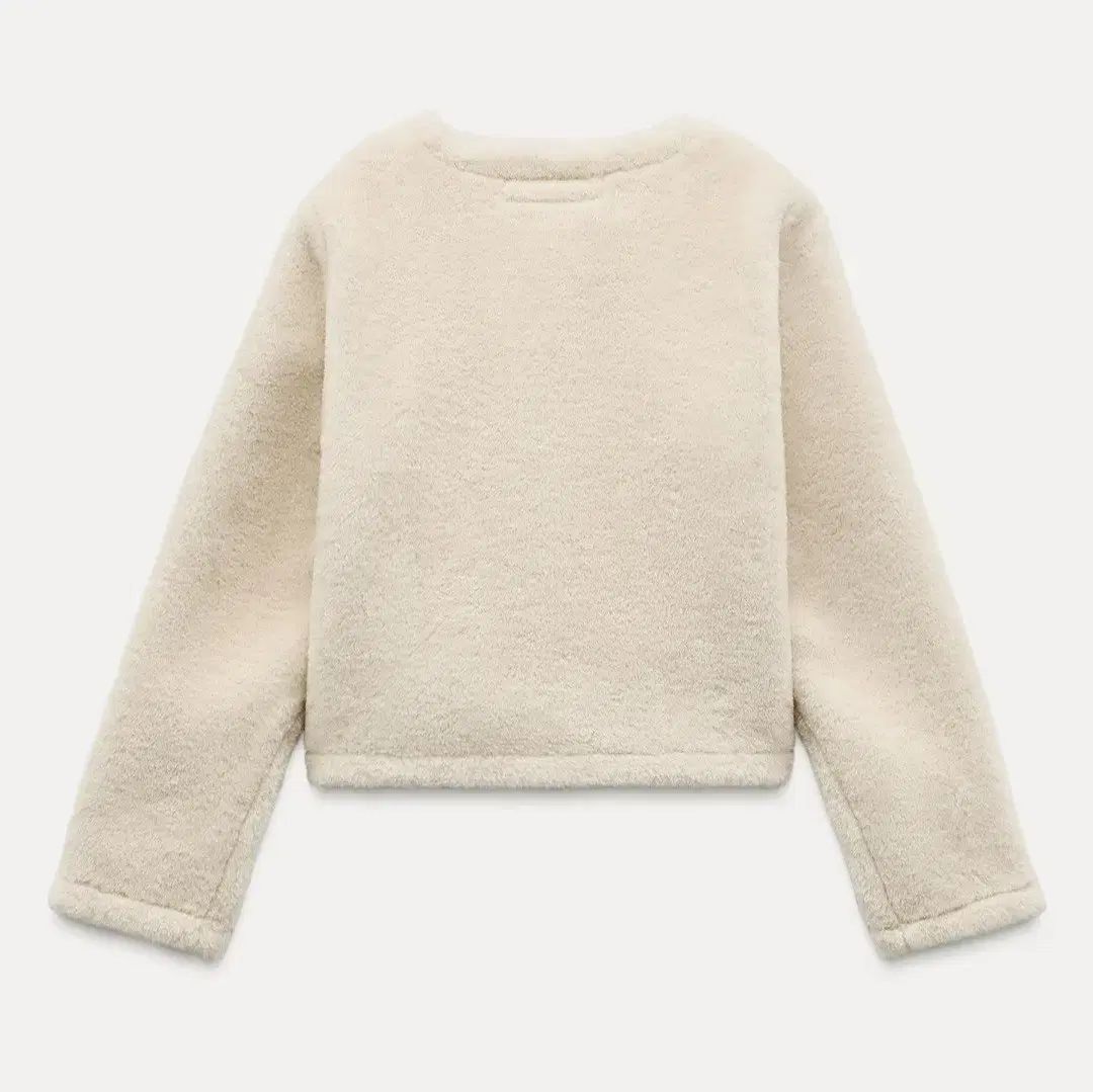 ZARA ダブルフェイスド トグル ボタン ショップ ファー ジャケット M