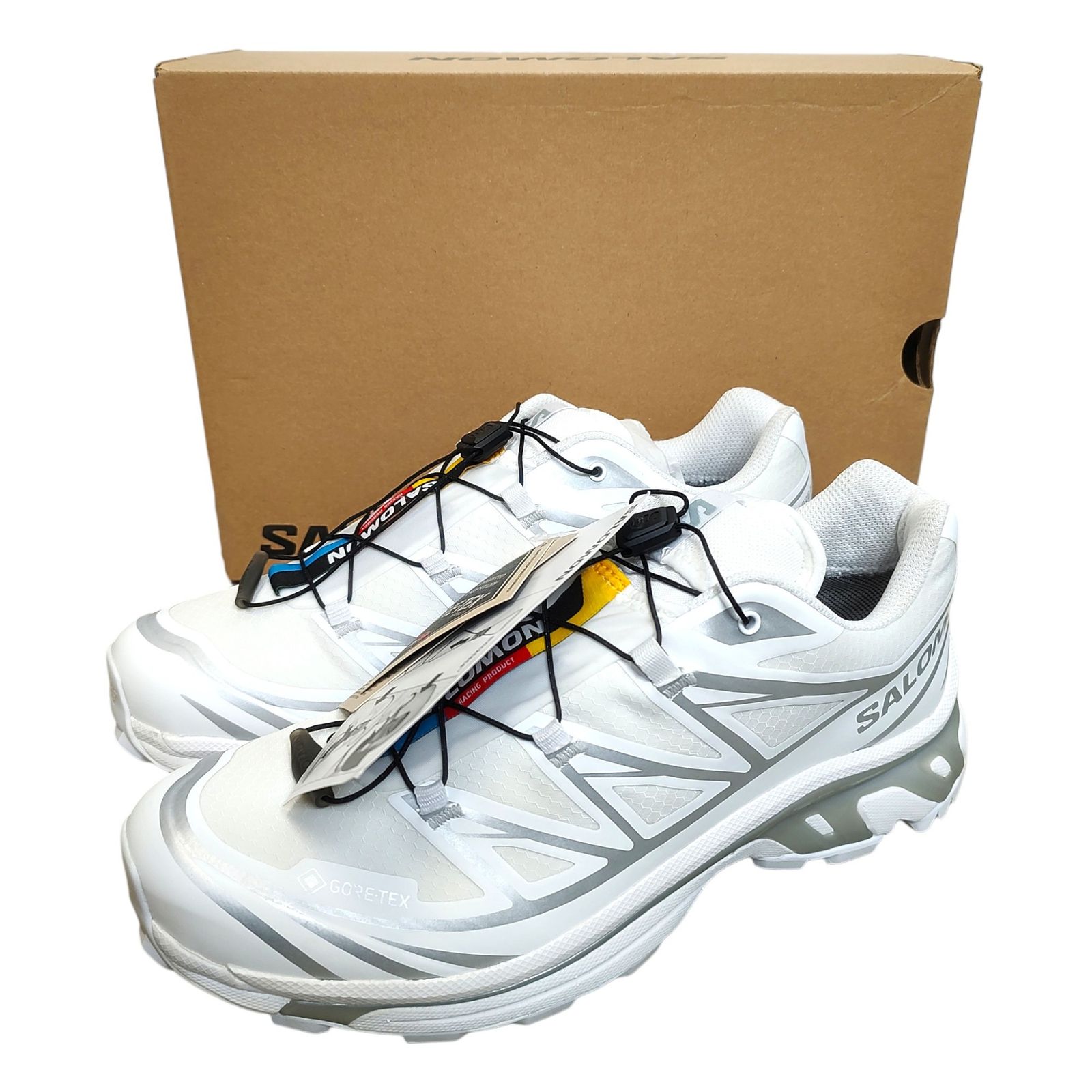 SALOMON サロモン XT-6 GORE-TEX スニーカー 475811 ホワイト 27