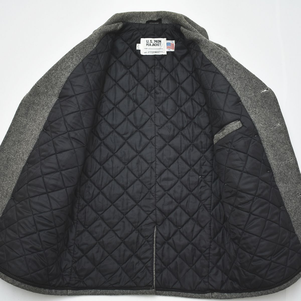 USA製 ショット Schott 740N Pコート ピーコート 38 グレー - メルカリ