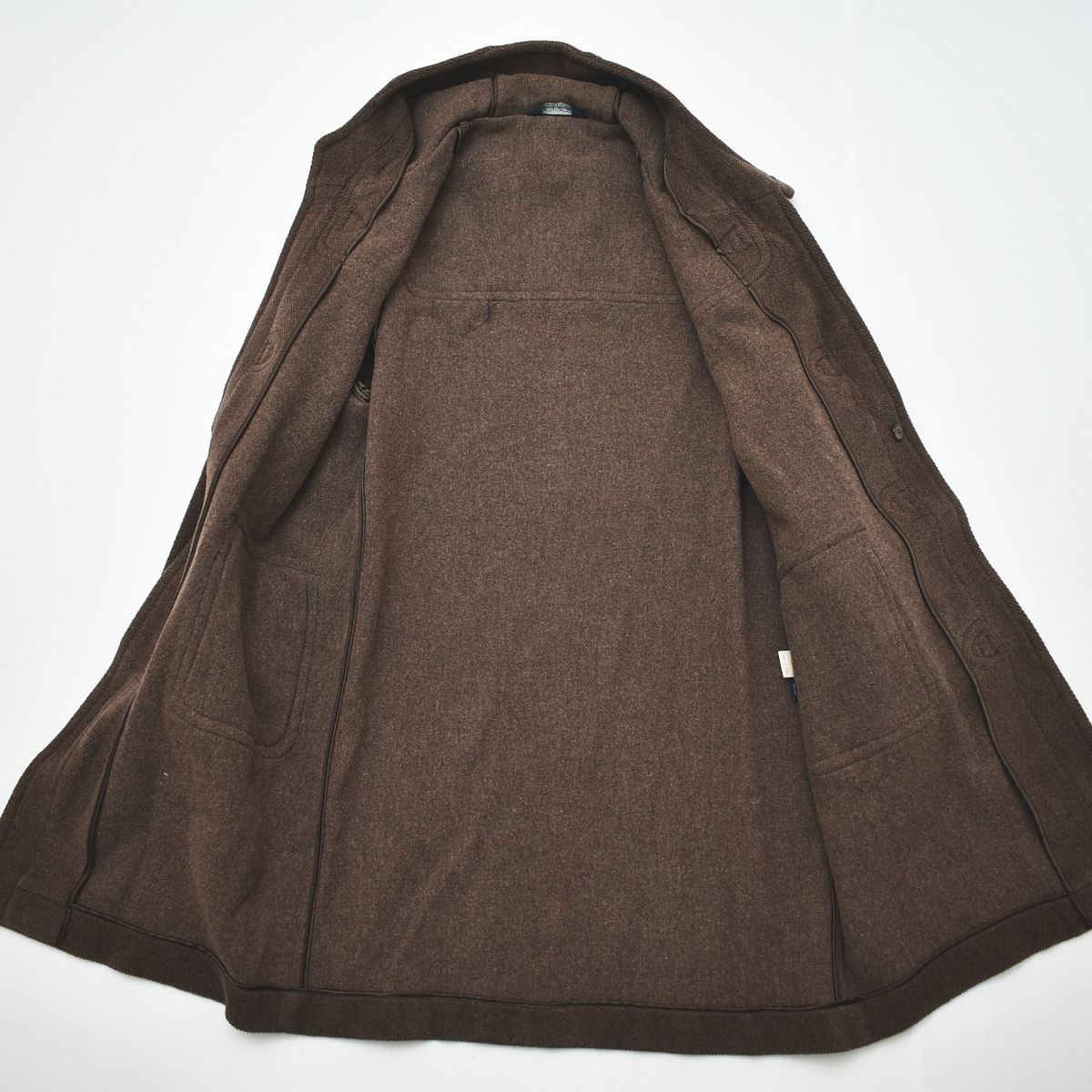 英国製 ブルックスブラザーズ ウール ダッフルコート M ヘリンボーン