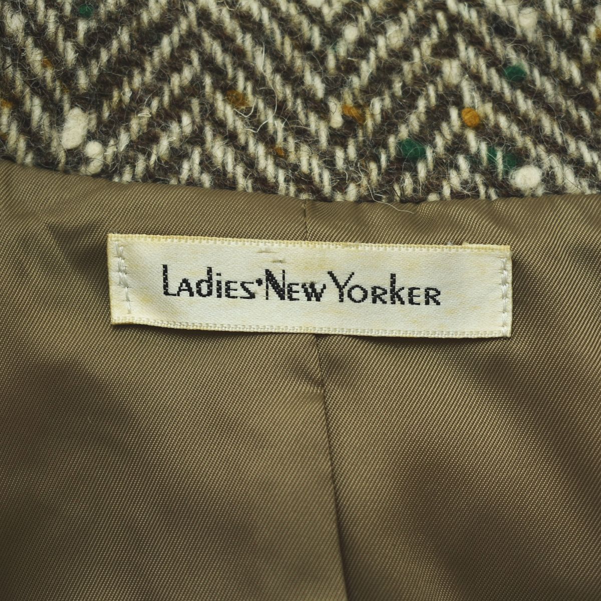 ヴィンテージ 日本製 ニューヨーカー ウール チェスターコート