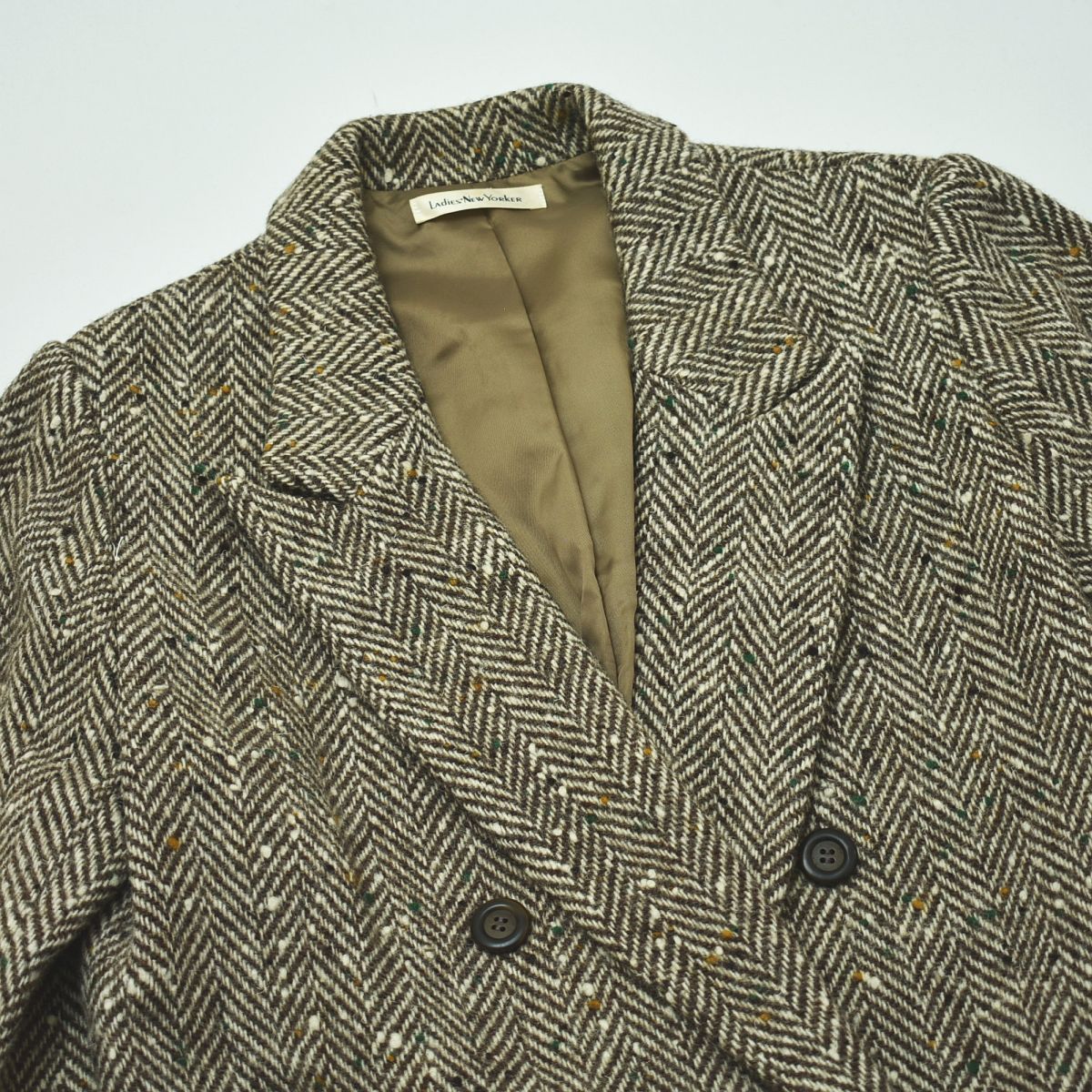 ヴィンテージ 日本製 ニューヨーカー ウール チェスターコート