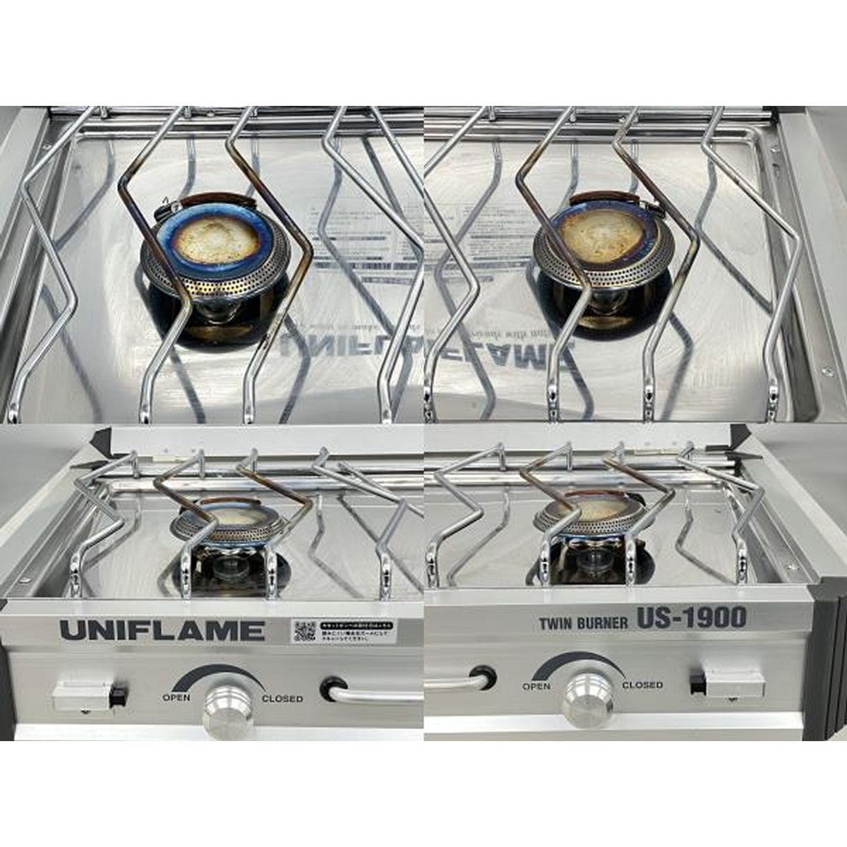 UNIFLAME ユニフレーム ツインバーナー US-1900 キャンプ カセット