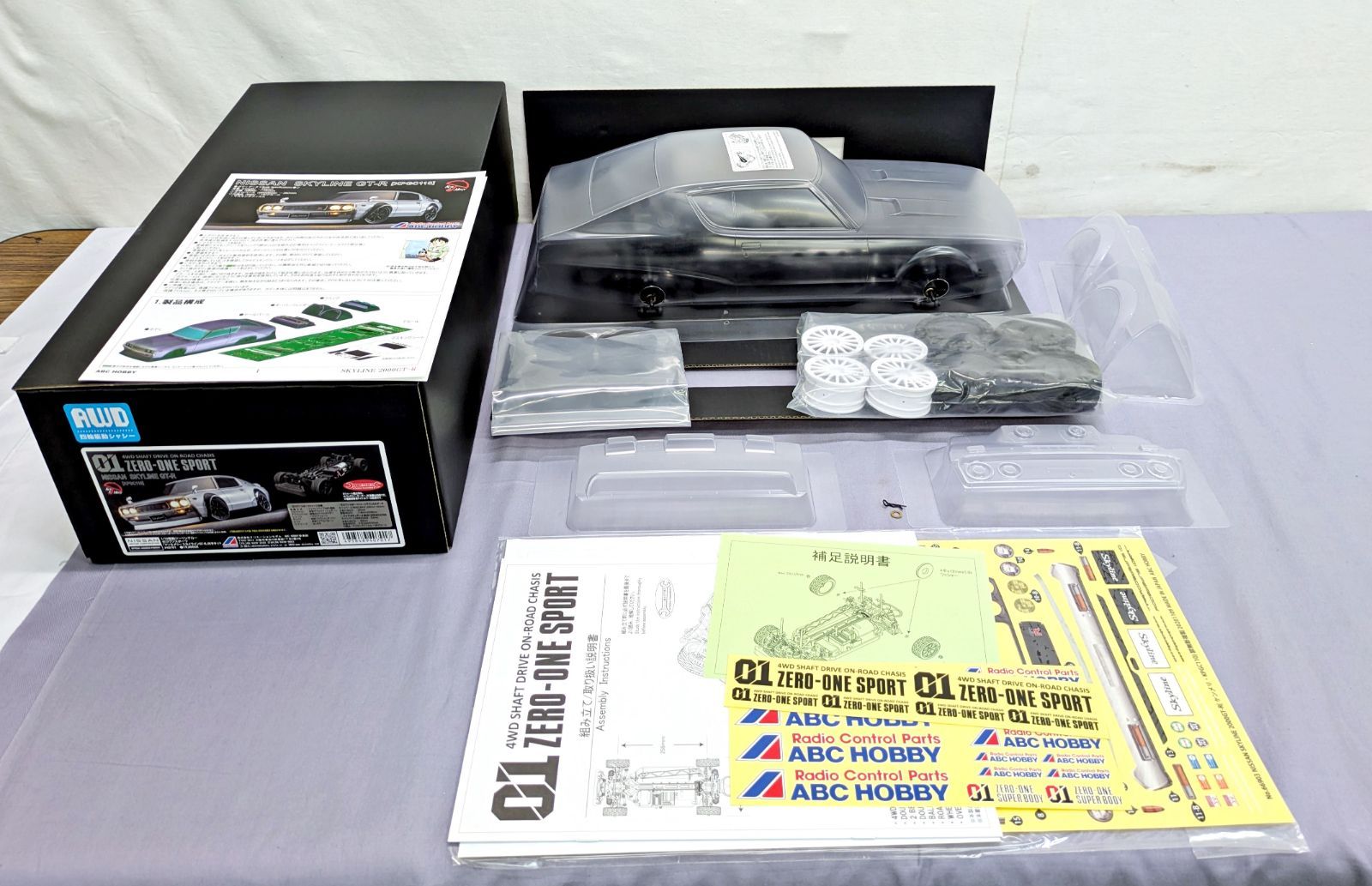 最終#OP付きキット#ABC ゼロワンスポーツ(スカイライン ヨンメリ) ABC HOBBY.com