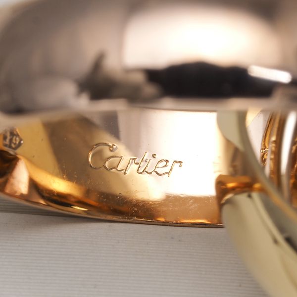 カルティエ トリニティリング スリーカラー XL 52号 K18YG/WG/PG