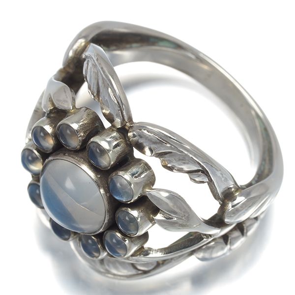 ジョージジェンセン 10 リング 指輪 10号 ムーンストーン Yahoo!オークション - ジョージジェンセン リング #10 10号 ムーンスト