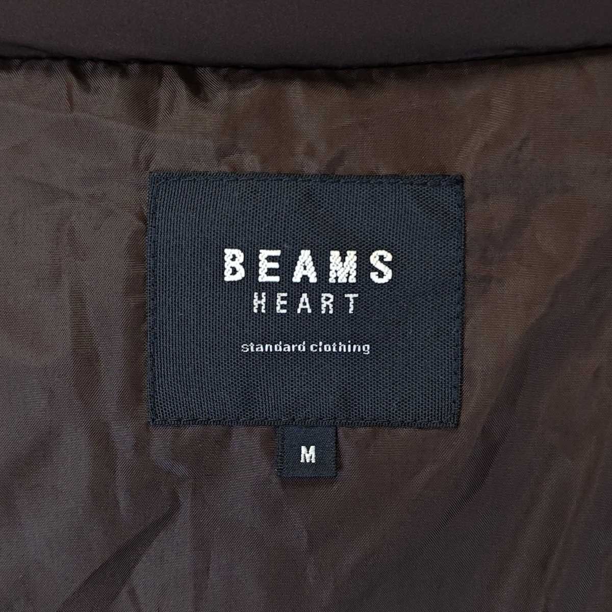未使用】BEAMS HEART ビームスハート 中綿 パデッド ショート ブルゾン