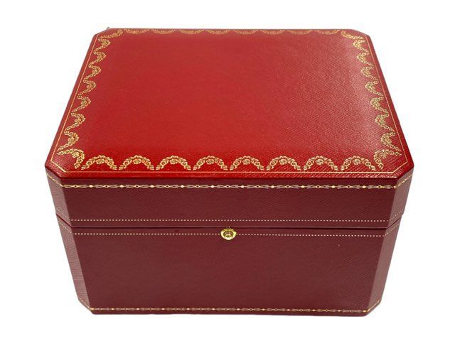 Cartier レッドボックスセット時計ケース　空箱 カルティエ ケース 時計用 空き箱 空箱 2段 ジュエリーケース ボックス