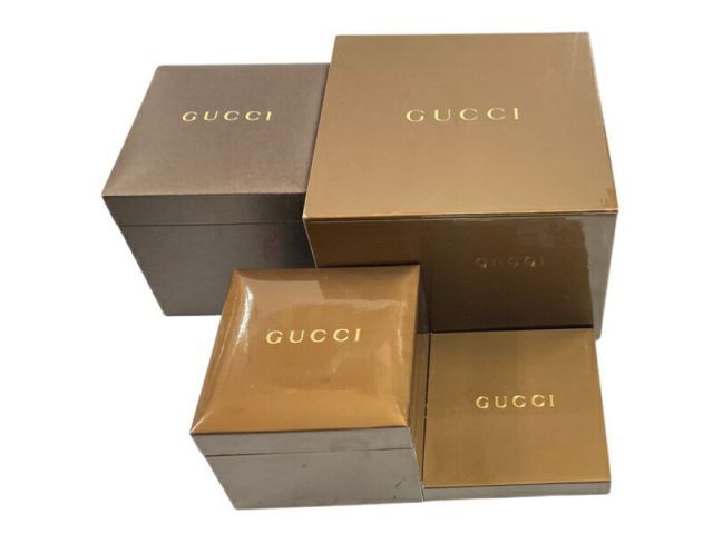 GUCCI　【美品・箱保管】アンティーク置時計　瑪瑙（メノウ）箱・説明書全て有り グッチ 箱 ケース 時計用 時計ケース GUCCI BOX 空箱 説明書 時計収納