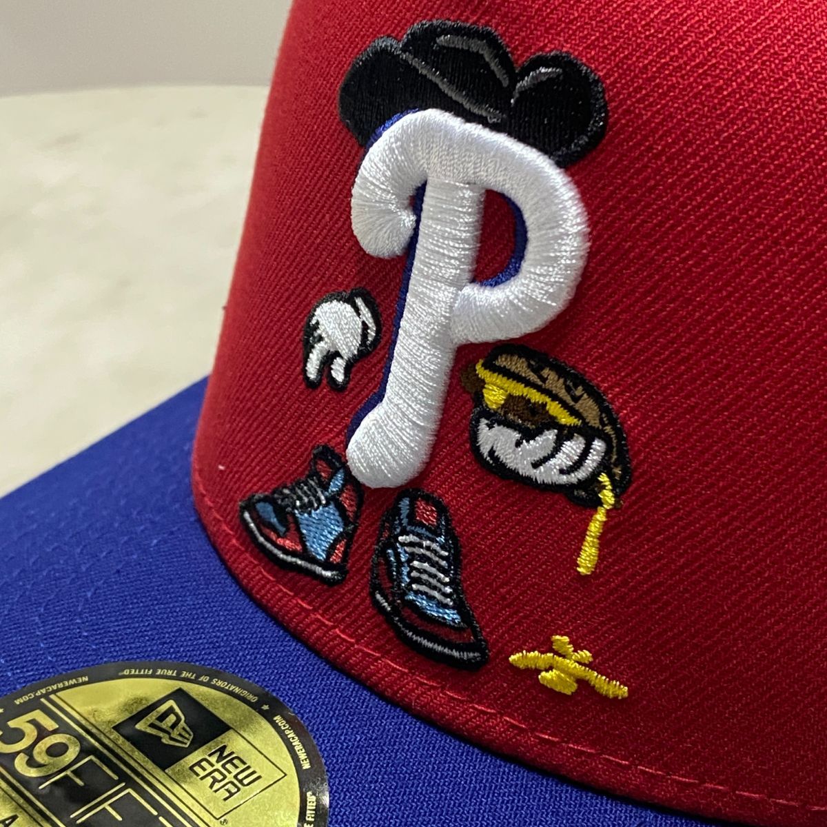 海外限定 NEWERA ニューエラ 59FIFTY Aフレーム Phillies フィラ