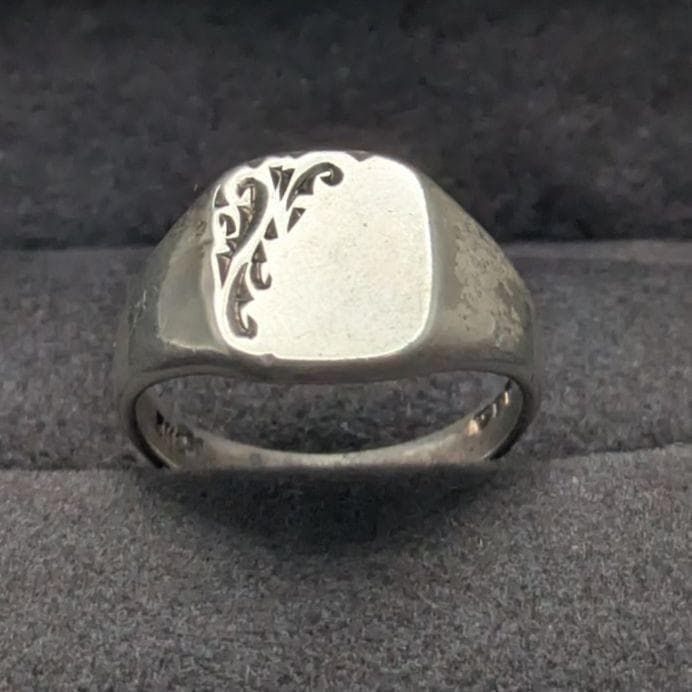 英国 バーミンガム製 1980年代 スターリングシルバー925 ホールマーク