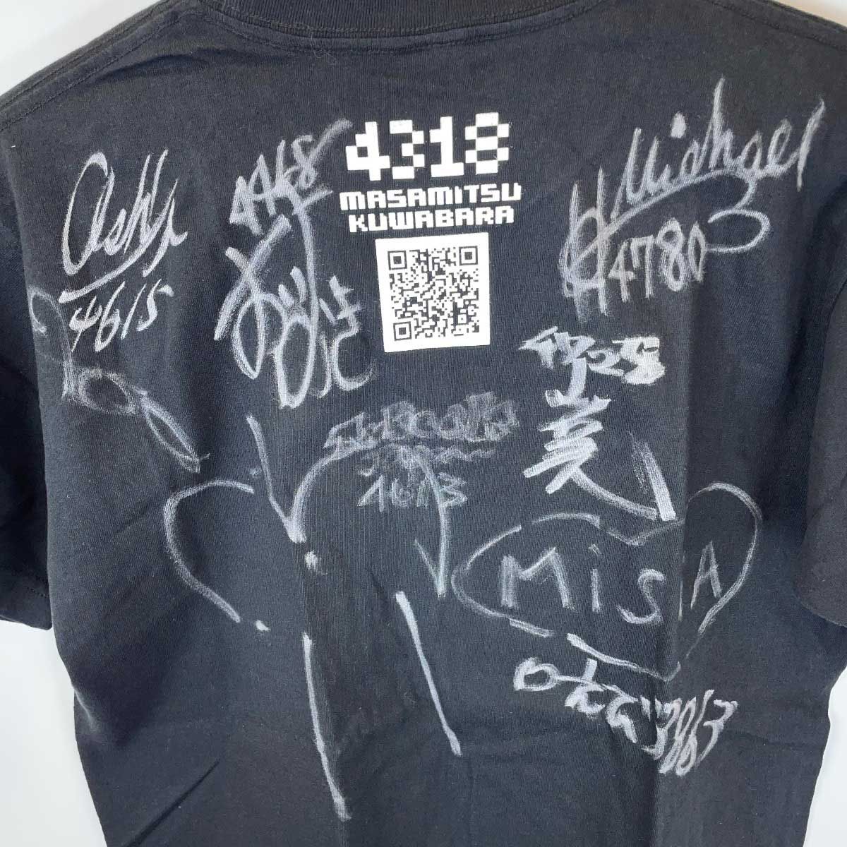 競艇　ボートレース　サイン入りTシャツ 4547 中田竜太選手 直筆サイン入り Tシャツ S 競艇 ボートレース