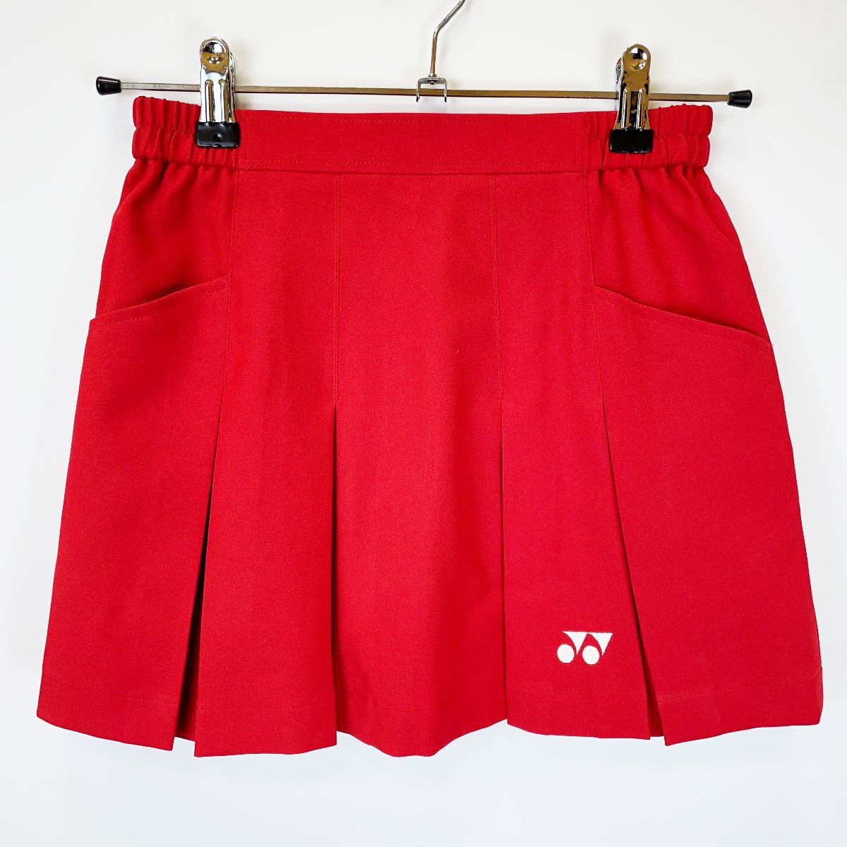 ヨネックス プリーツ スコート W64 レッド レディース YONEX スカート