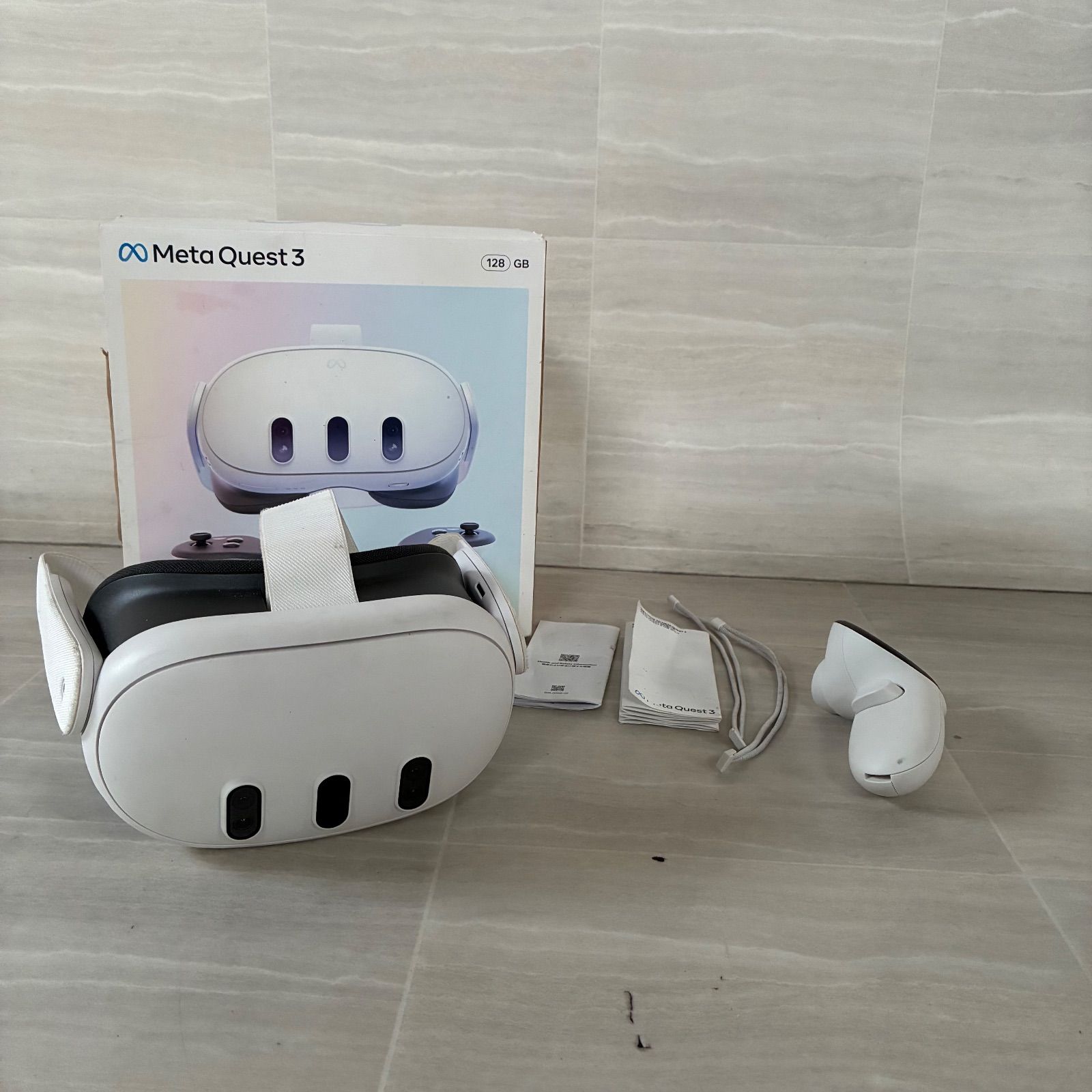 訳アリ Meta Quest3 128GB メタクエスト 891-012223-01 ゲーム機