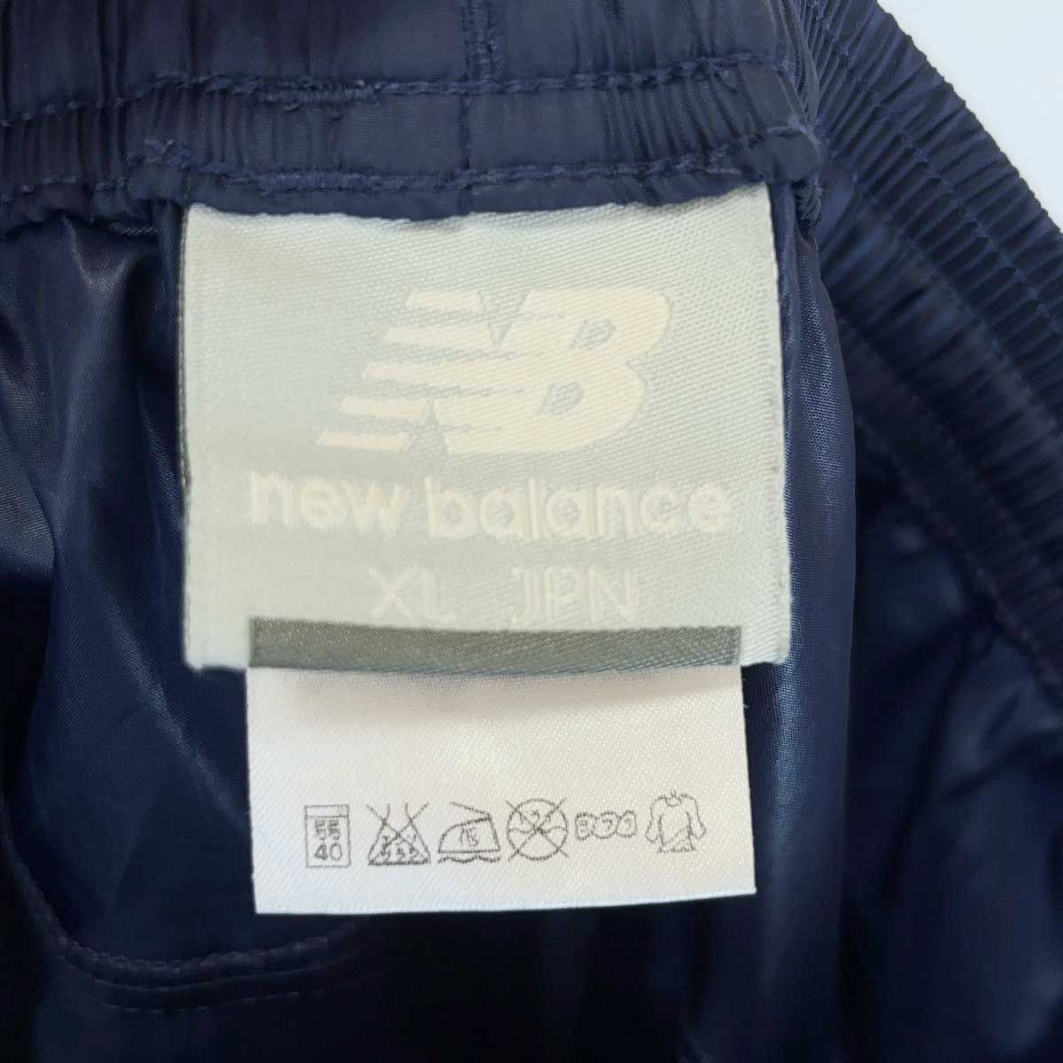 上下セット] ニューバランス ピステトップ パンツ XL ネイビー