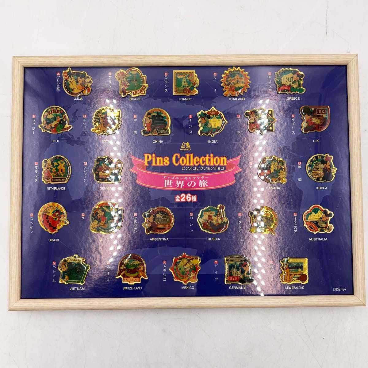 ディズニー　ピンズ　コレクション　世界の旅　全２６種類　プラケース入り ディズニー ピンズ コレクション 世界の旅 全26種類 プラケース入り
