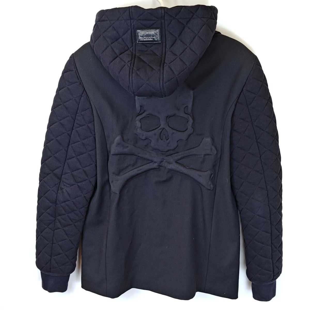 PHILIPP PLEIN HOMME フィリッププレイン ジップアップ フーディ