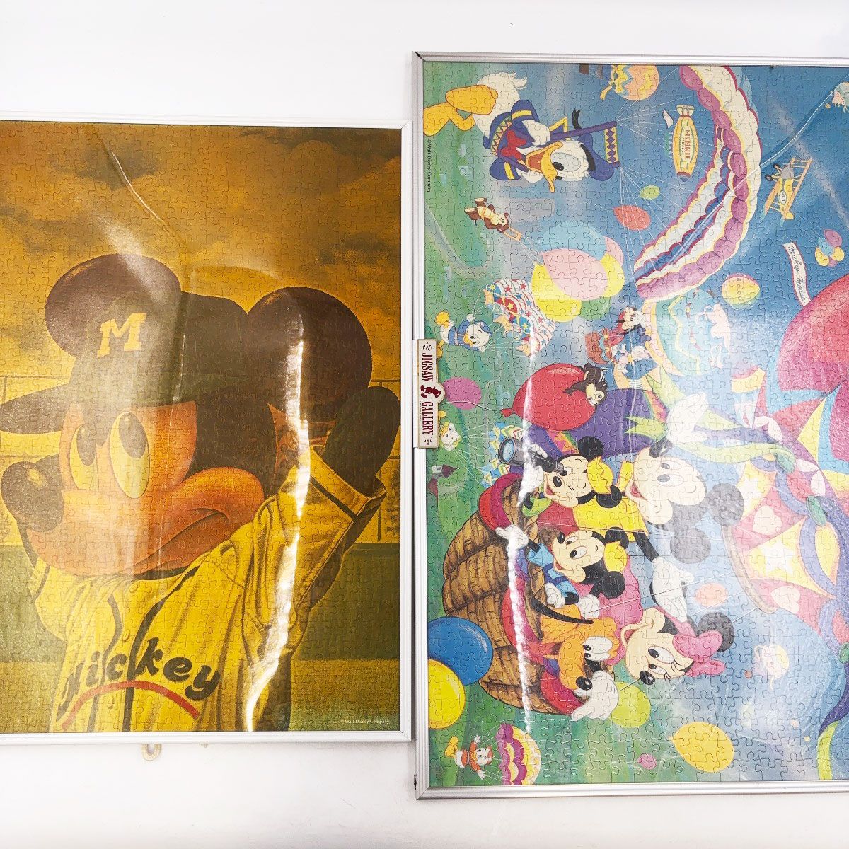 ディズニー ミッキーマウスパズル完成品額縁付き ディズニー ミッキーマウス フレーム付きパズル完成品 - メルカリ