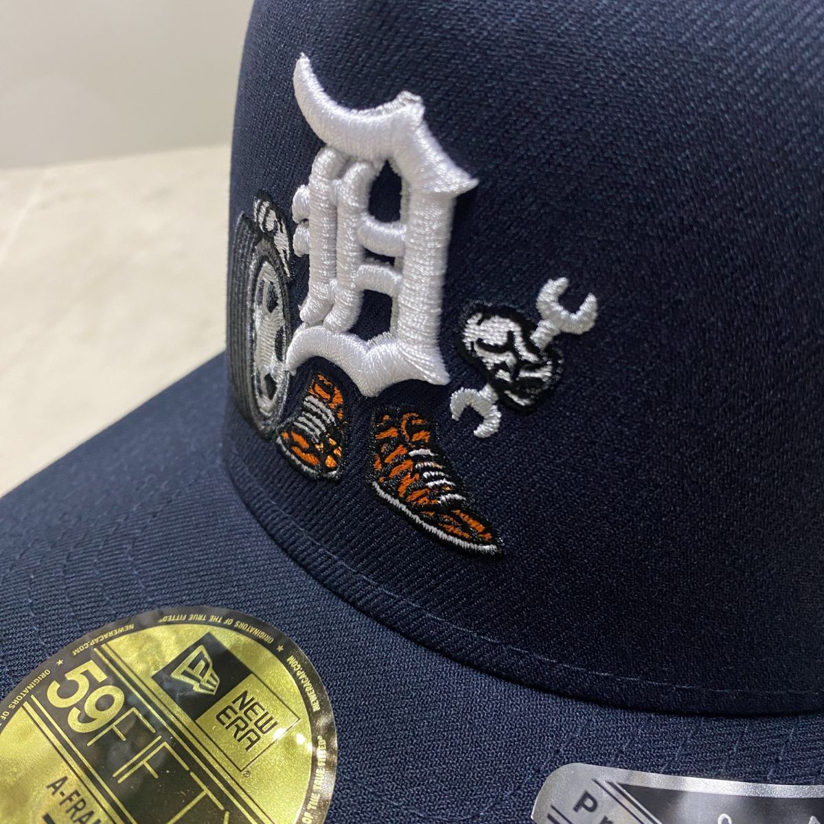 海外限定 NEWERA ニューエラ 59FIFTY Aフレーム Tigers デトロイト