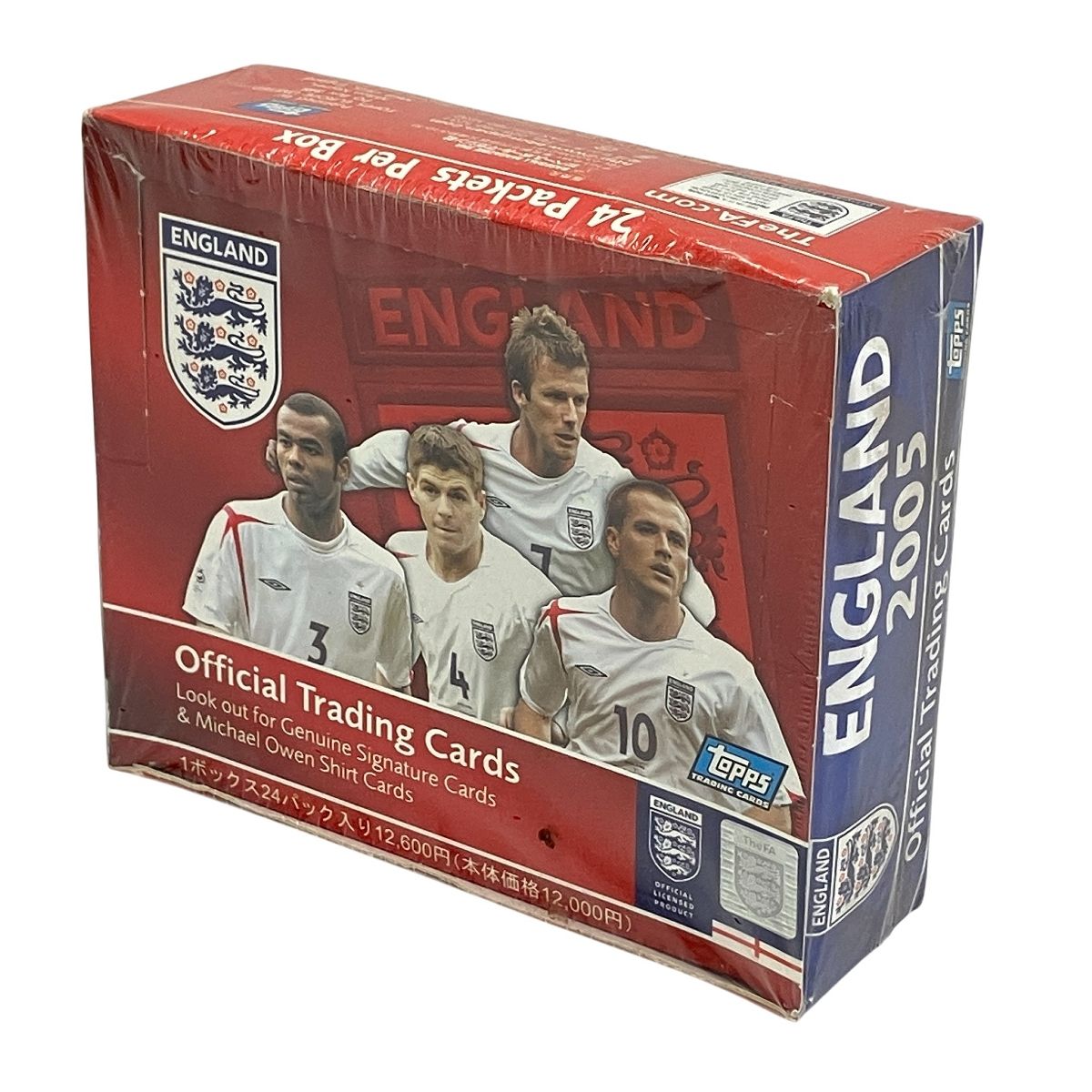 ベースボールマガジン社 ENGLAND 2005 オフィシャル トレーディングカード 1 BOX サッカー