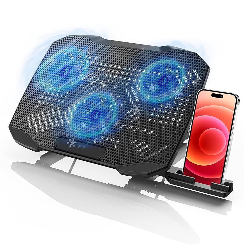 2025技術革新・強力冷却】 Tynozs ノートパソコン 冷却台 3つの大口径