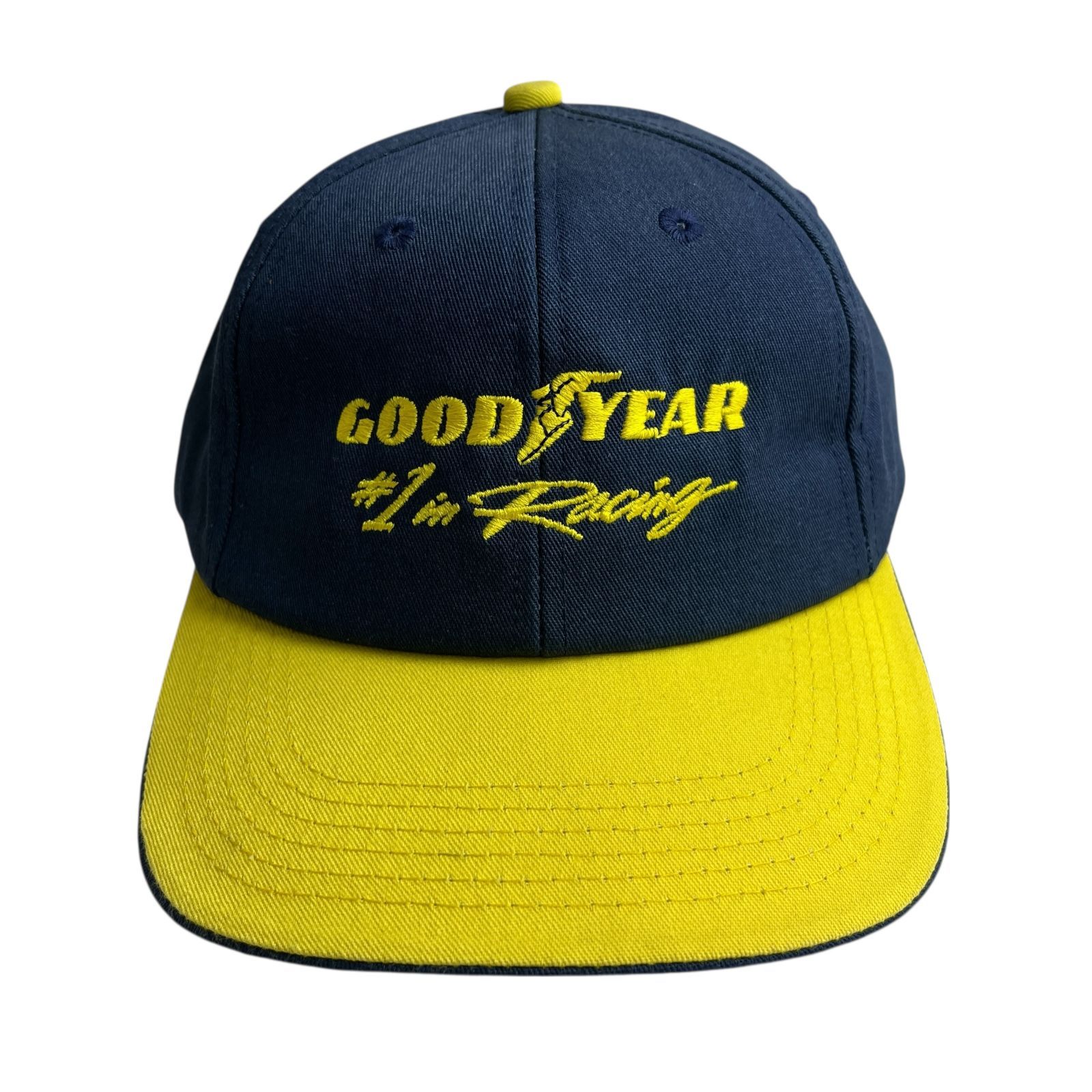 90's VINTAGE GOODYEAR CAP ヴィンテージ キャップ キャップ/帽子】 USA製 90s GOODYEAR（グッドイヤー) レーシング