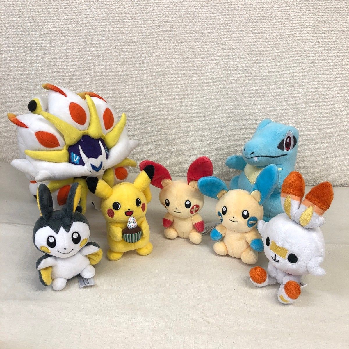 ポケモン ぬいぐるみ セット ポケモン ぬいぐるみセット 7体セット ソルガレオ ワニノコ ヒバニー