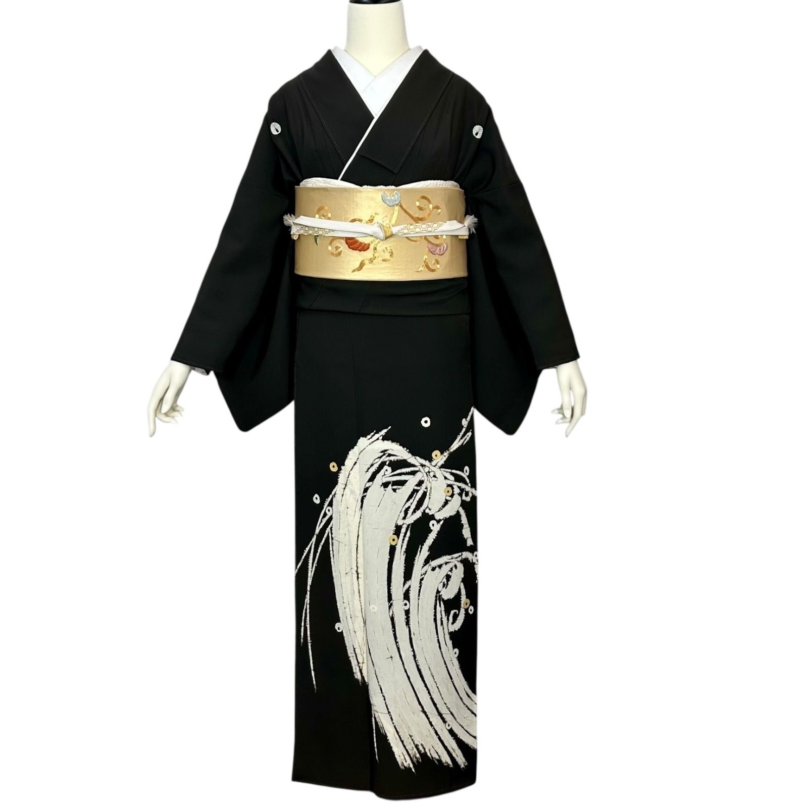 黒留袖フルセット 着物 正絹 - メルカリ