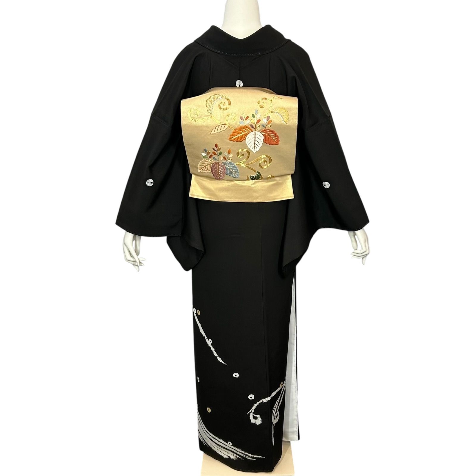 黒留袖フルセット 着物 正絹 - メルカリ