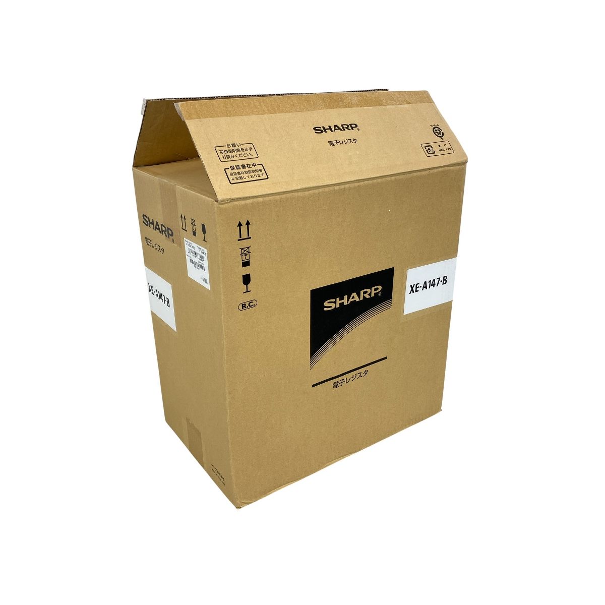 SHARP シャープ 電子レジスタ XE-A147-B(ブラック) サーマルプリンタ