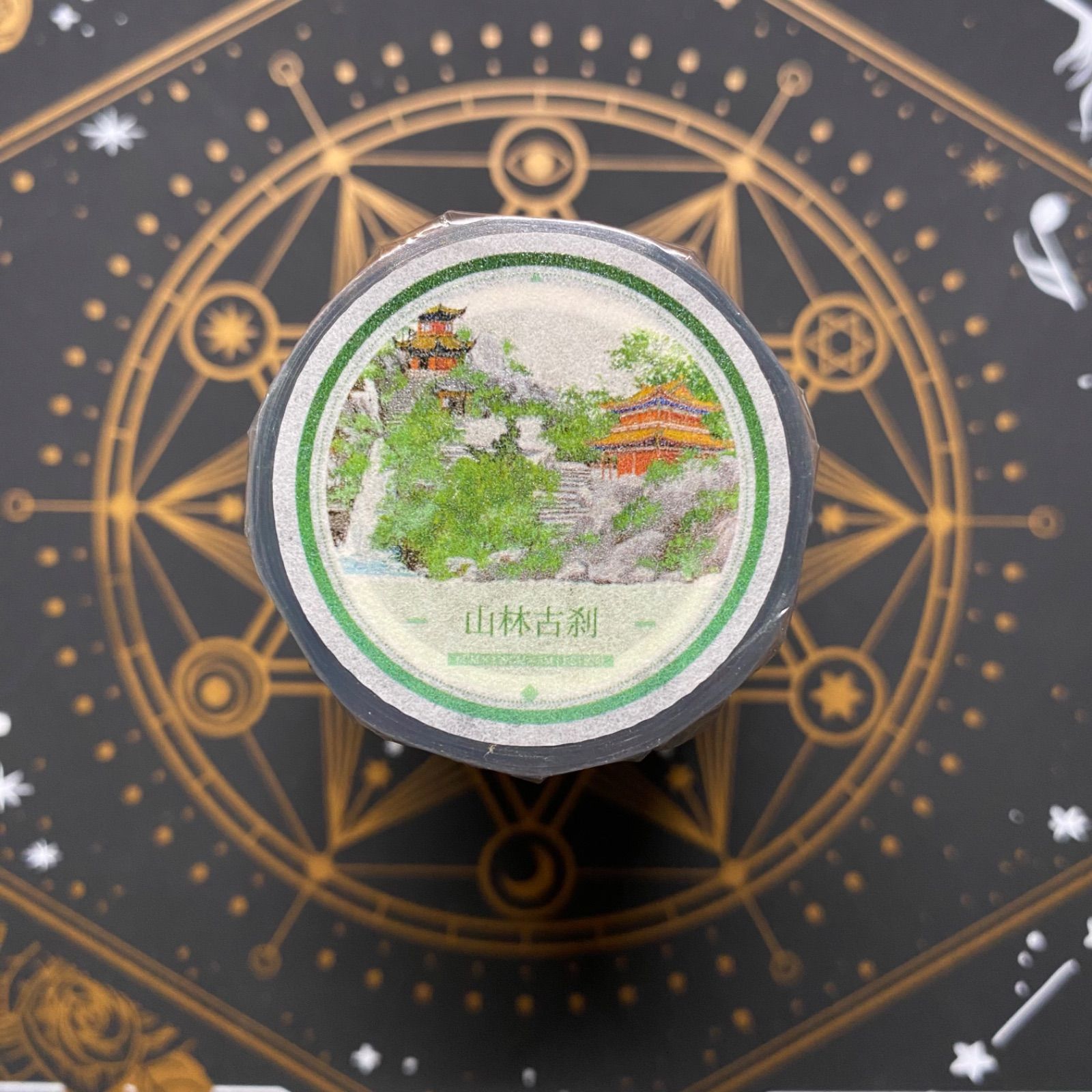 【8723】海外　マステ　5m巻売り　PETマスキングテープ　背景 8723】海外 マステ 5m巻売り PETマスキングテープ 背景 面テープ