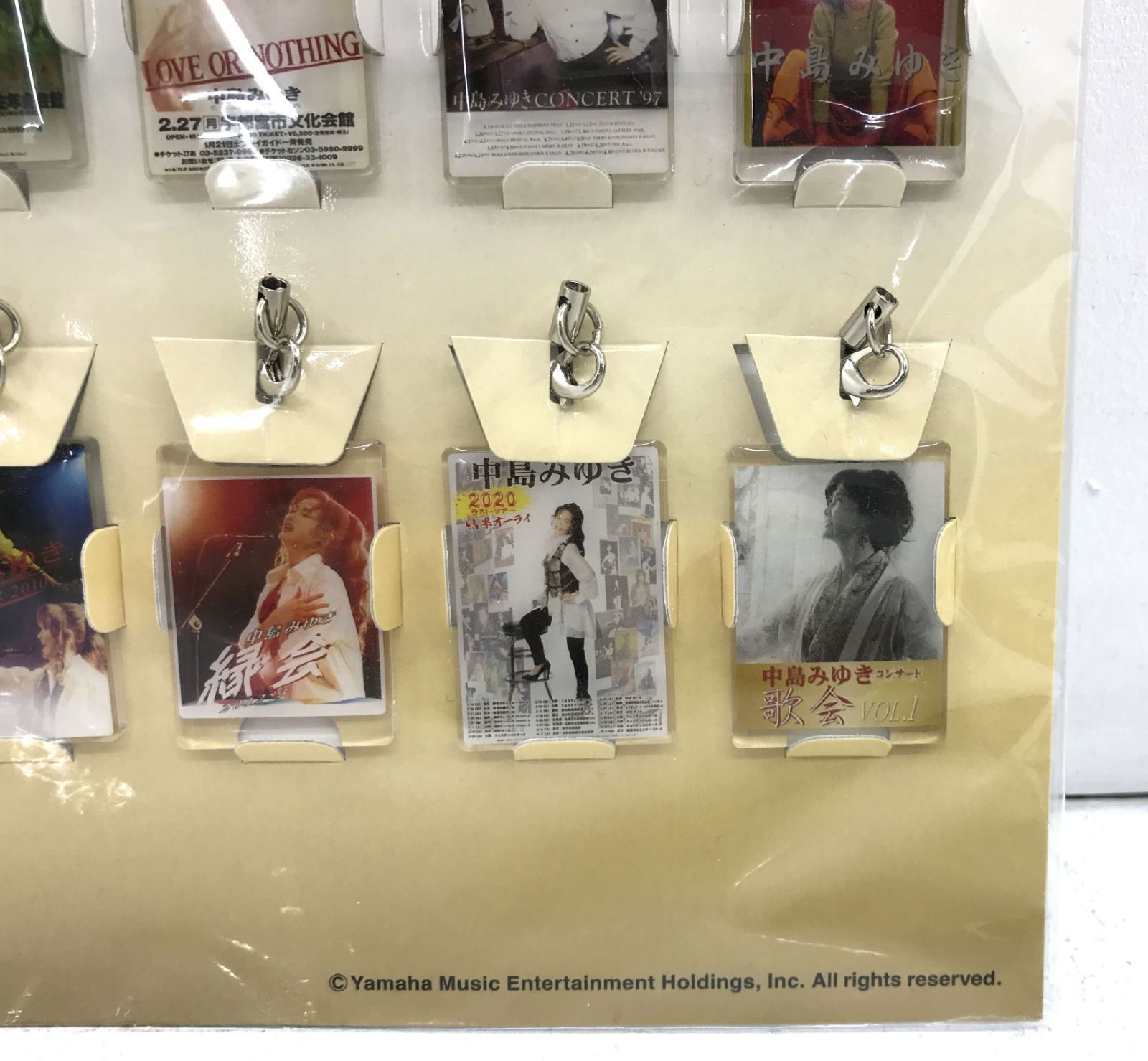 盛岡19-0138】中島みゆきコンサート 歌会VOL.1 アクリルチャームガチャ