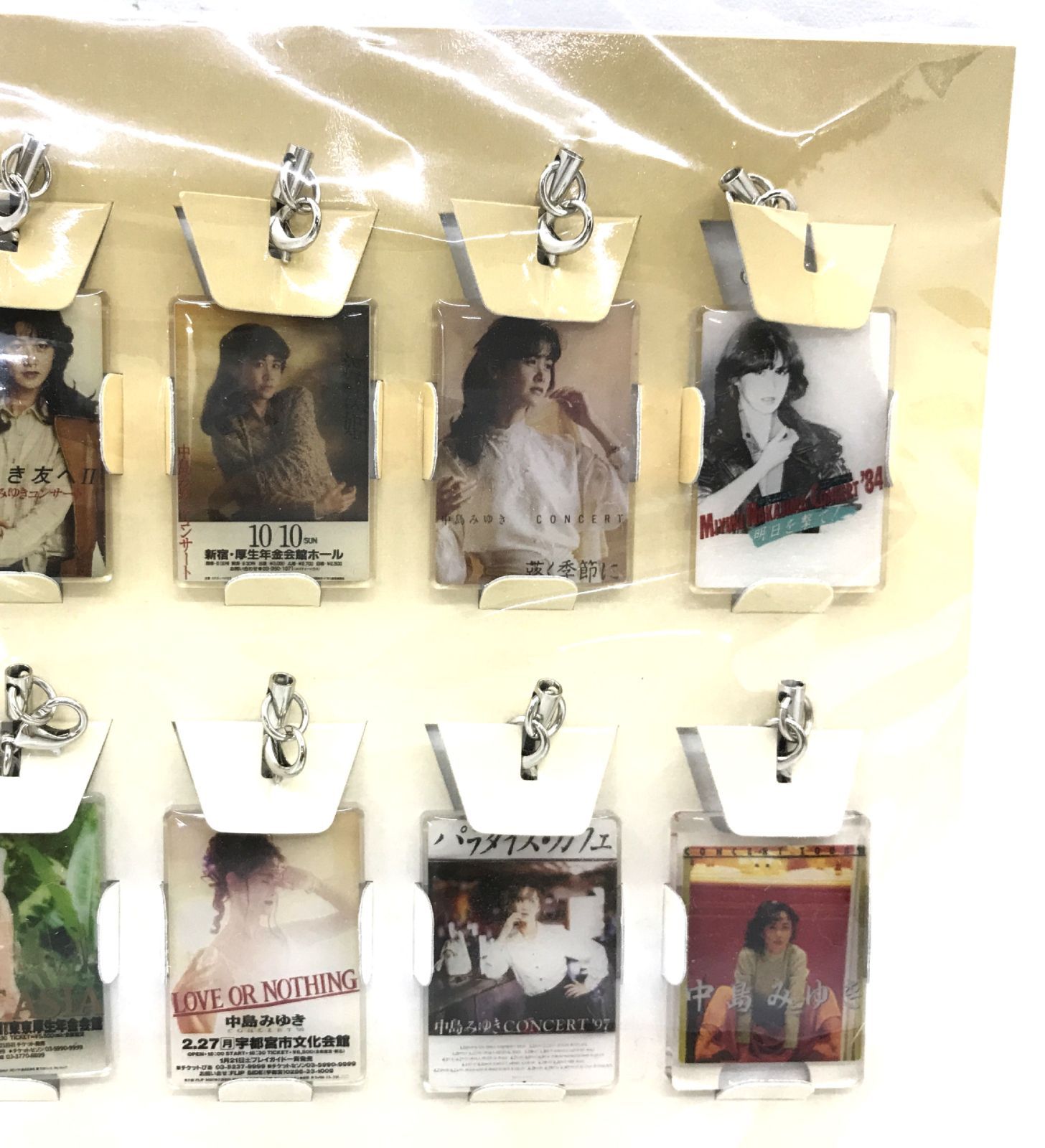 盛岡19-0138】中島みゆきコンサート 歌会VOL.1 アクリルチャームガチャ