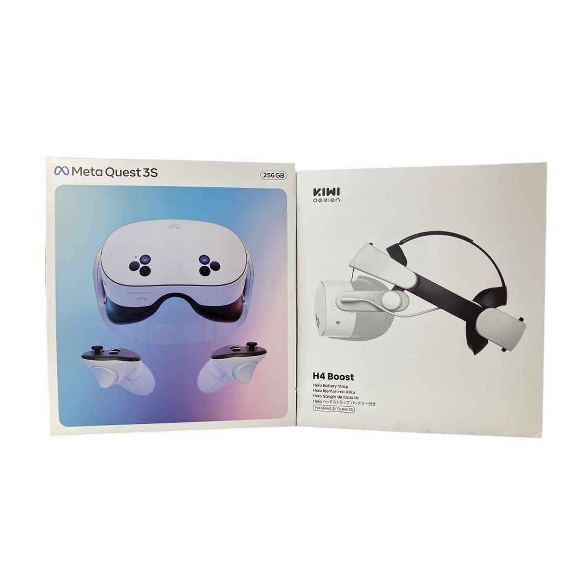 Meta Quest 3S 256GB Kiwi h4 boost ヘッドストラップ付き メタ