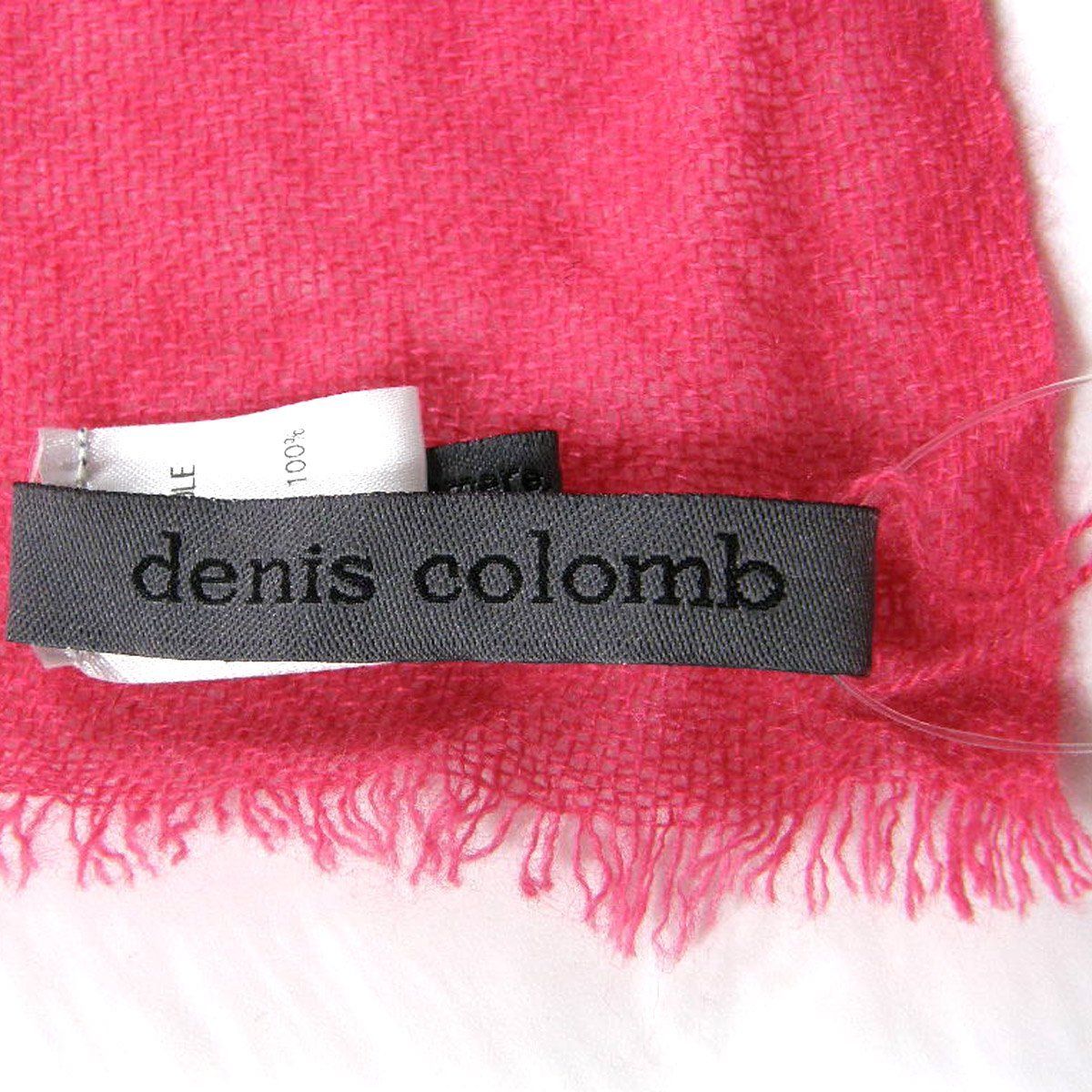 新品】 denis colomb ／ デニスコロン カシミヤ 100％ 大判ストール