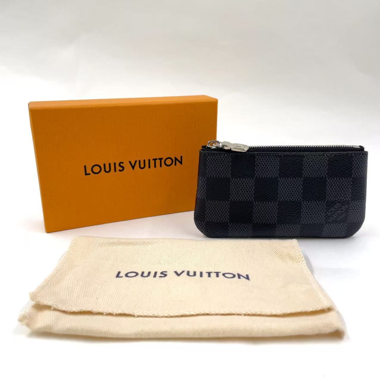 LOUIS VUITTON ポシェット クレ ダミエグラフィット ダミエグラ