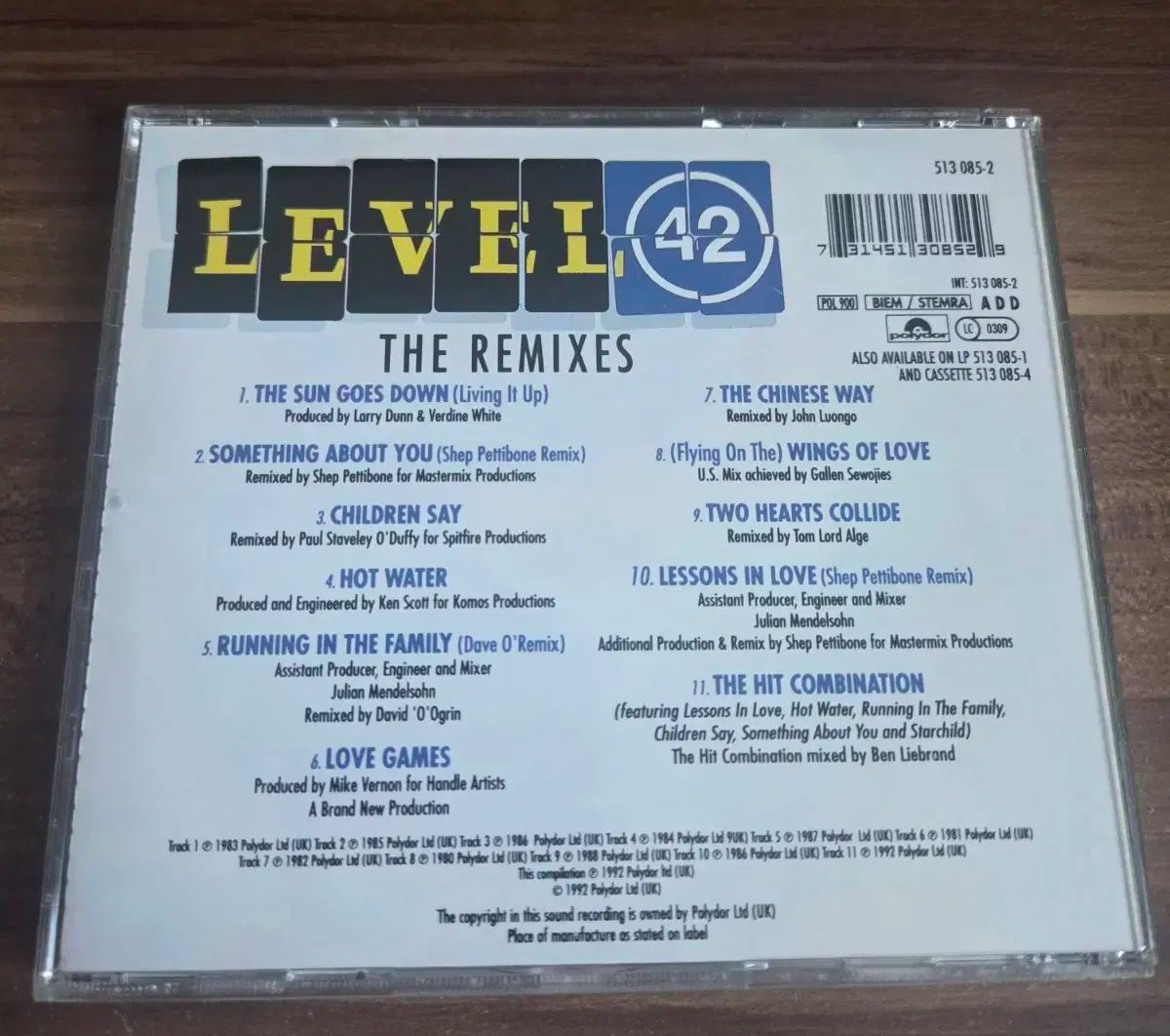 Level 42 リミックス CD 【公式通販】