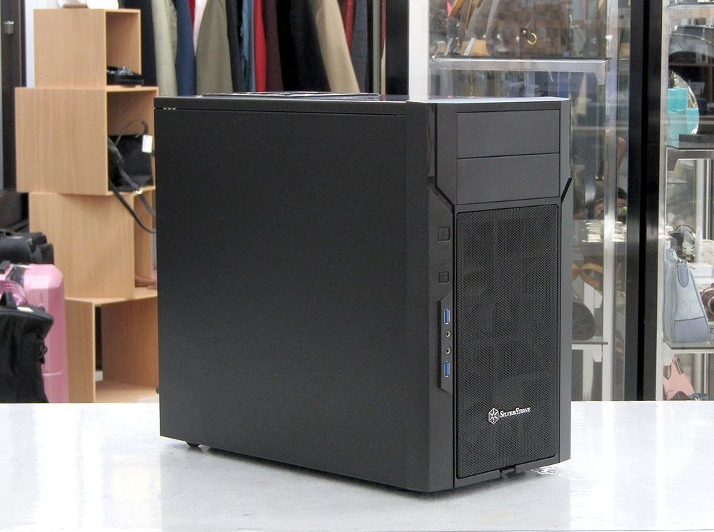 SilverStone Kublaiシリーズ PCケース SST-KL 06 B ミニタワー型 自作PC用