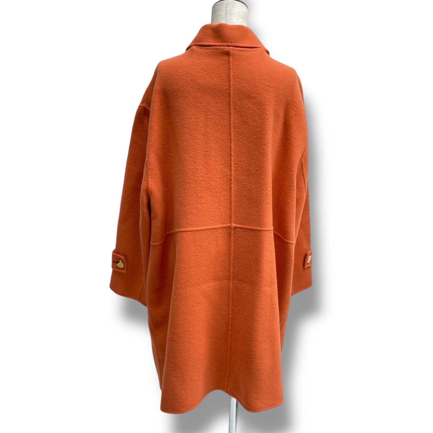 DoCLASSE ドゥクラッセ カシミヤ混ウールリバー 2WAYミドルコート