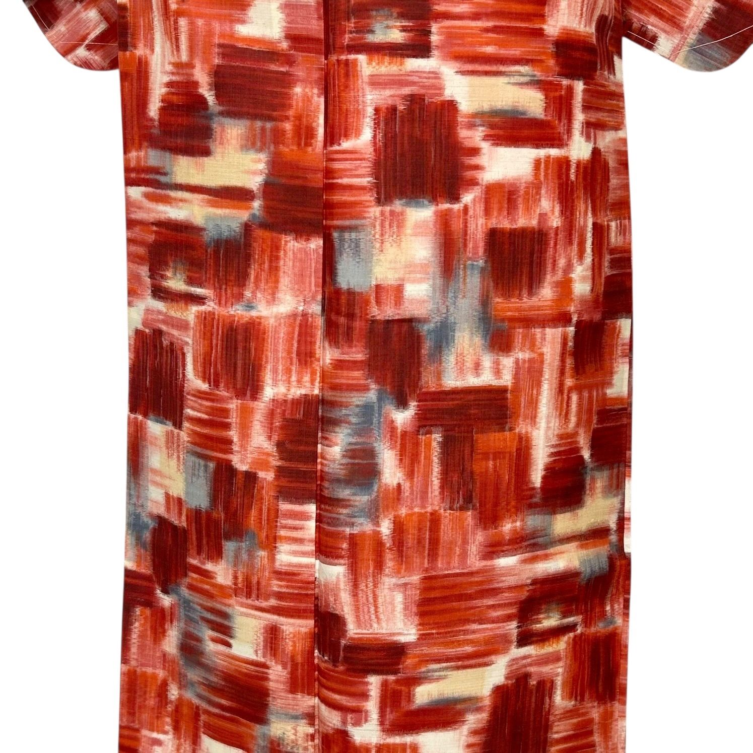 銘仙 アンティーク着物 レトロ着物 - メルカリ