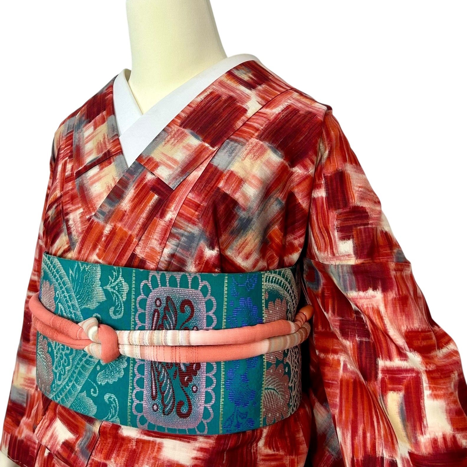 銘仙 アンティーク着物 レトロ着物 - メルカリ