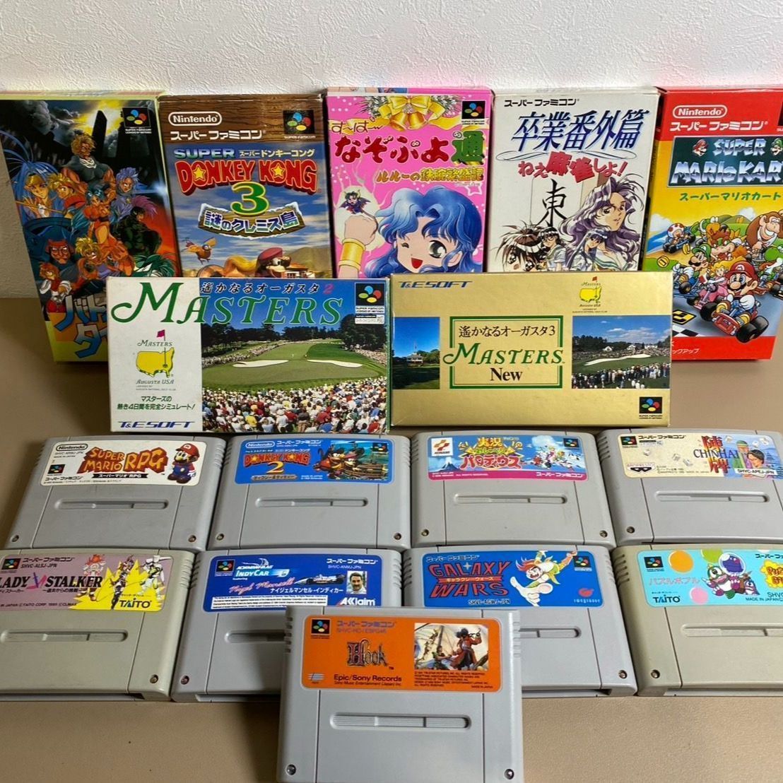 スーパーファミコンまとめ売り おまとめ大特価】スーパーファミコンカセット 16本まとめ売り - メルカリ