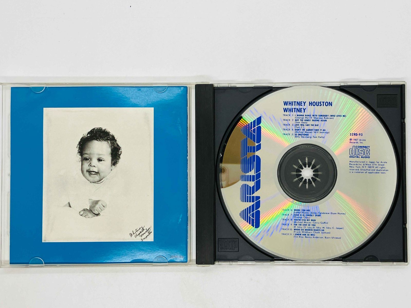 CD 旧規格 WHITNEY HOUSTON / WHITNEY 2 / ホイットニー ヒューストン